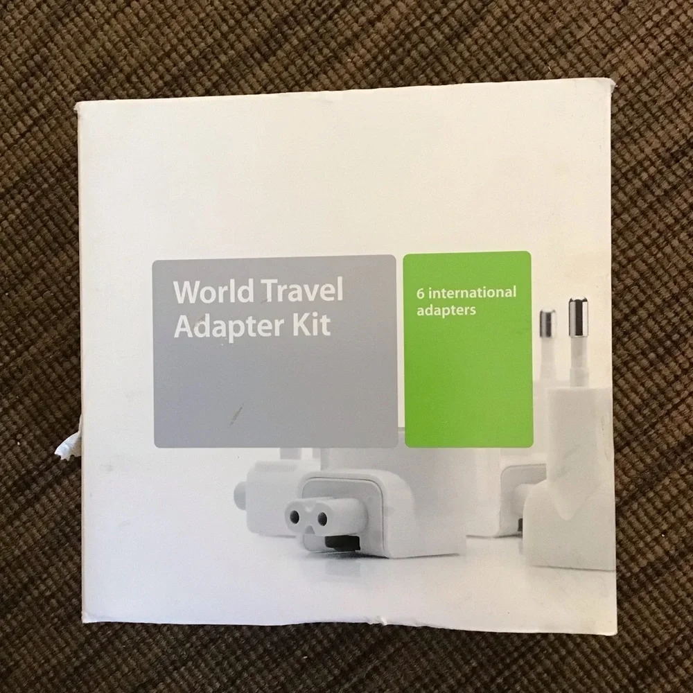 Apple World Travel Adapter Kit One Missing